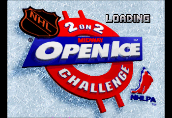 NHL Open Ice Title Screen